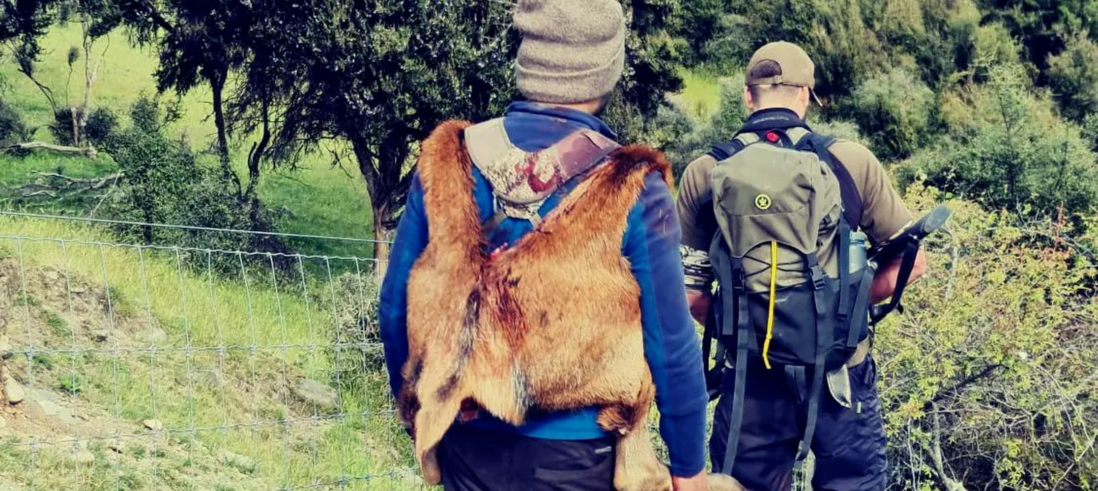 Top Of The Lake Guiding - Carrying-out-the-venison--food-journey-from-mountain-to-plate